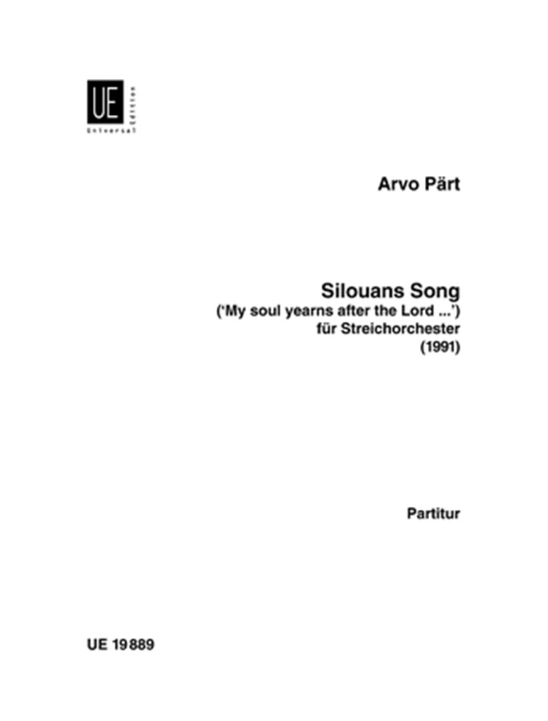 Silouan's Song